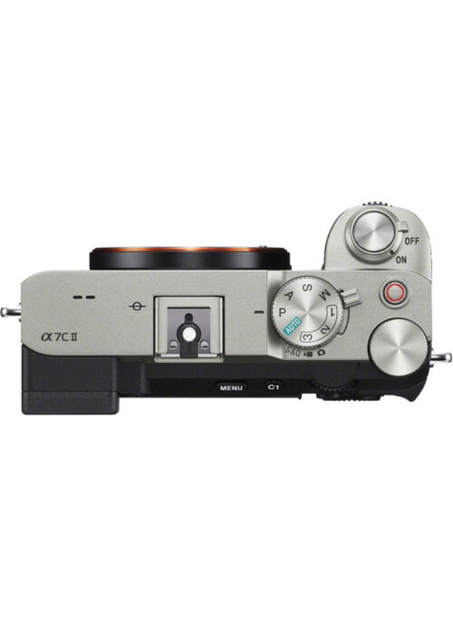 Sony α7C II compact full-frame camera Silver - Image 3