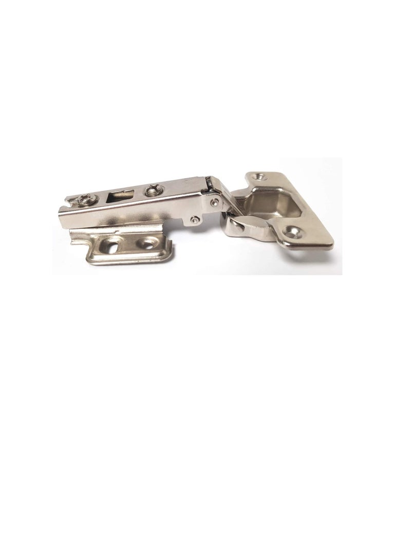 110 Degree Angle Adjustable Stainless Steel Cabinet Door Concealed Cabinet Hinge Full Overlay Half Overlay Inset Hinges (8, Full Overlay) - Image 1