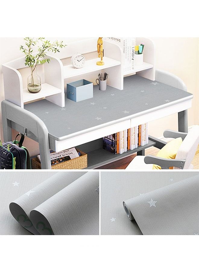 ZCM-HAPPY Star Pattern Self-Adhesive Wallpaper Waterproof And Moisture-Proof Sticker 1000x45cm  - Image 2