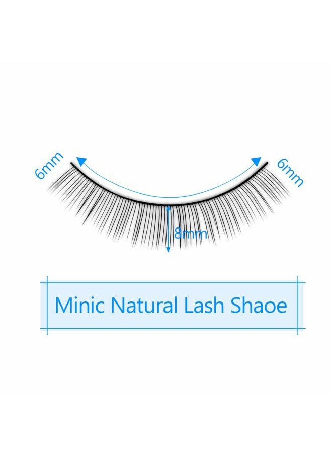 fenshine Fenshine 20 Paris Practice Eyelashes for Lash Extensions Supplies,Training Lashes Self-adhesive Practice Lashes for Training Eyelash Extension Makeup Beginners…  - Image 3