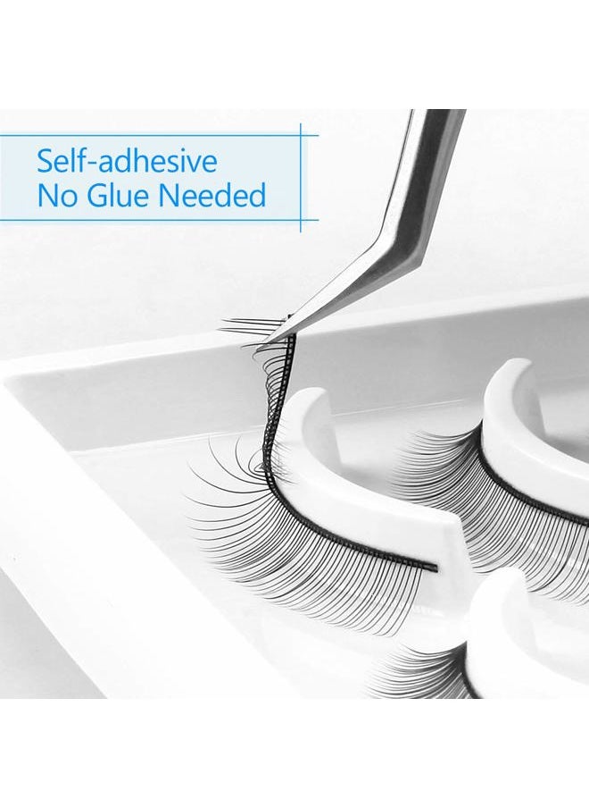 fenshine Fenshine 20 Paris Practice Eyelashes for Lash Extensions Supplies,Training Lashes Self-adhesive Practice Lashes for Training Eyelash Extension Makeup Beginners…  - Image 2