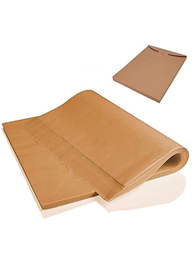 Peachjoy 200 Pcs Parchment Paper Baking Sheets, 12x16 Inches Non-Stick Precut Baking Parchment, Perfect for Baking Grilling Air Fryer Steaming Bread Cup Cake Cookie and More - Image 1