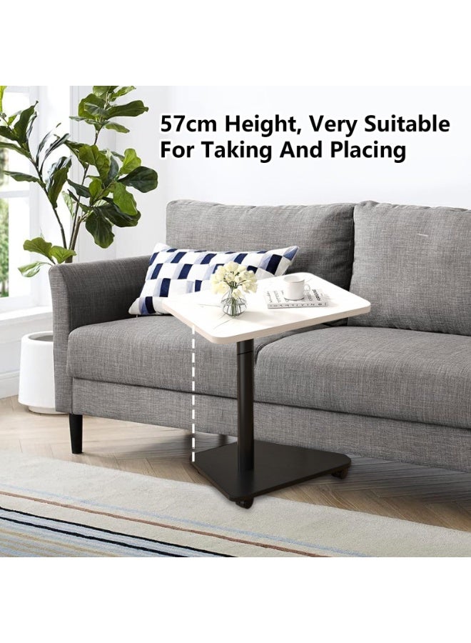 شو وو طاولة جانبية للأريكة، غرفة المعيشة، طاولة جانبية للأريكة، غرفة النوم، خزانة بجانب السرير، منزل بسيط، شرفة متحركة، تخزين، طاولة قهوة صغيرة مربعة، طاولات جانبية لغرفة المعيشة - Image 3