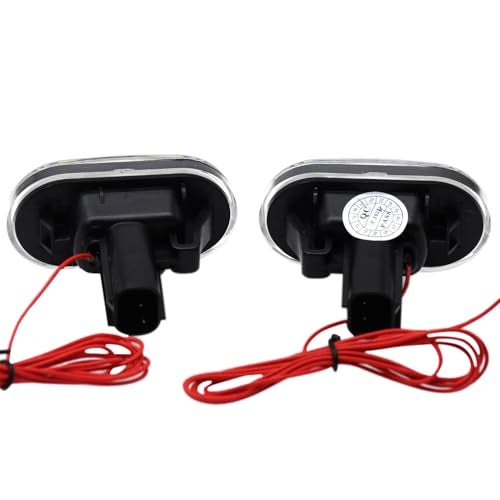 KMH YCL Side Marker Indicator Signal LED Light Lamp Compatible with Maruti Suzuki Jimny 2023 Onwards, High-Visibility with Energy Efficient (White Finish with White & Yellow LED, Set of 2) - Image 3