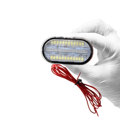 KMH YCL Side Marker Indicator Signal LED Light Lamp Compatible with Maruti Suzuki Jimny 2023 Onwards, High-Visibility with Energy Efficient (White Finish with White & Yellow LED, Set of 2) - Image 5