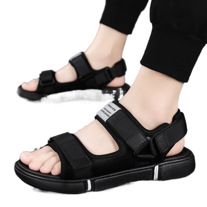Sandals Men'S Summer Outdoor Wear Men'S Casual Casual Boys Outdoor Driving Soft Bottom Sports Wear-Resistant Beach Slippers - Image 5