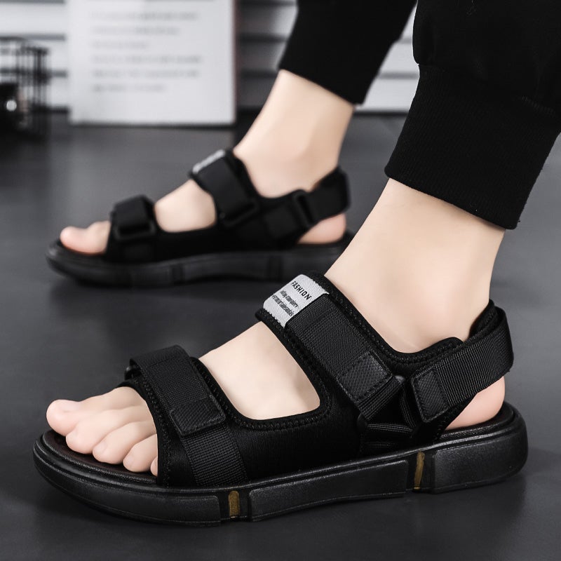 Sandals Men'S Summer Outdoor Wear Men'S Casual Casual Boys Outdoor Driving Soft Bottom Sports Wear-Resistant Beach Slippers - Image 4
