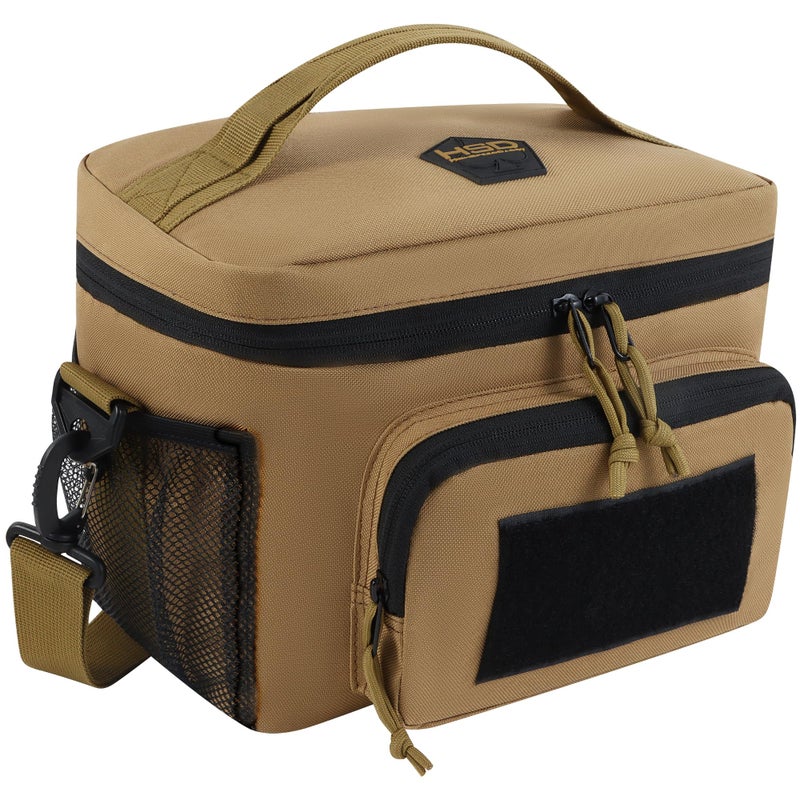 HighSpeedDaddy Tactical Lunch Box For Men & Women- Military Grade Large Insulated Lunch Bag - 11”x 9”x 8” (15L) Cooler Bag - Reusable, Portable and Water Resistant - For Work, Travel & Picnic - Image 1