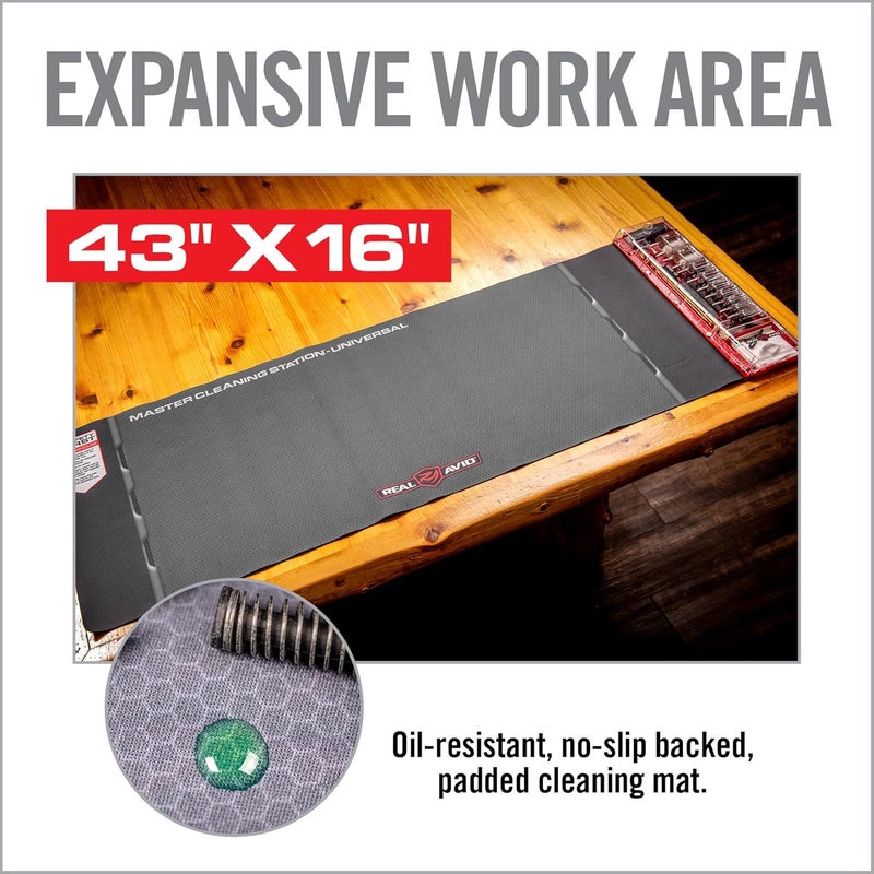 Real Avid Master Cleaning Station - Universal Gun Cleaning Kit, Choose Between Handgun or Universal Gun Cleaning Station - Image 3