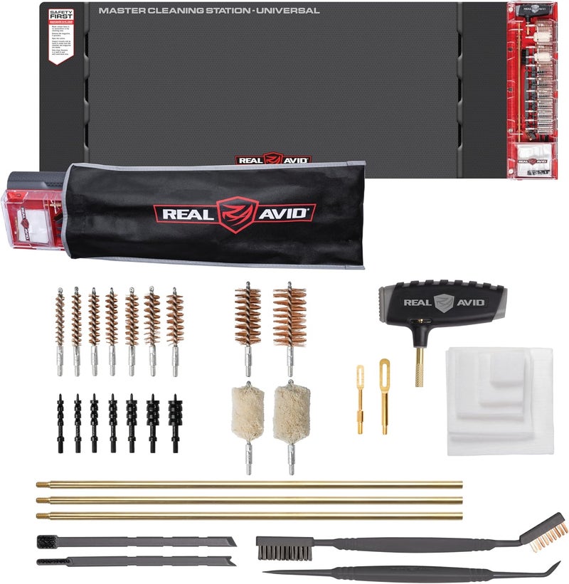 Real Avid Master Cleaning Station - Universal Gun Cleaning Kit, Choose Between Handgun or Universal Gun Cleaning Station - Image 1