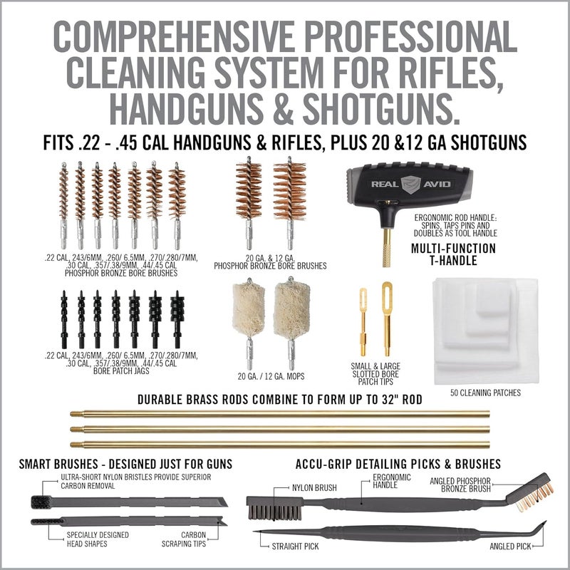 Real Avid Master Cleaning Station - Universal Gun Cleaning Kit, Choose Between Handgun or Universal Gun Cleaning Station - Image 2