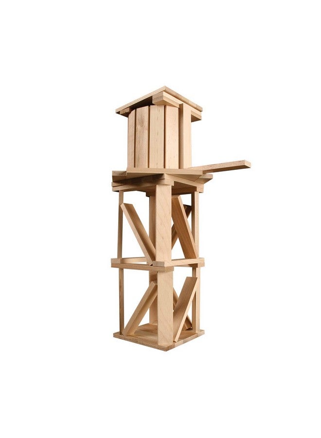 Mindware Keva Maple 50 Planks - Free-Form 3D Building For Kids - Create Your Own Architecture Designs Wood Blocks - Image 4