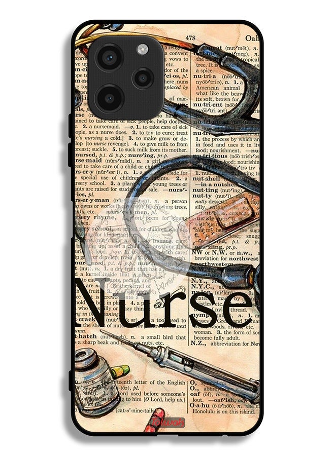 Tolwak Huawei nova Y61 Protective Case Cover Nurse Vintage Tools - Image 2