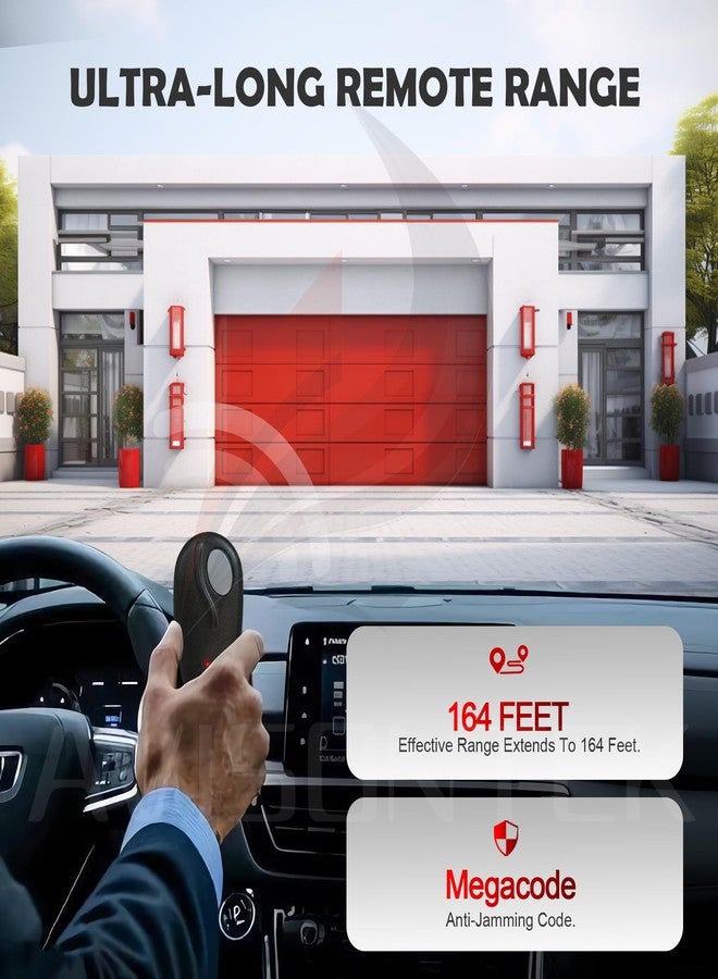 Avisontek 2 X ACT-31B Megacode Linear Garage Door Opener Remote LD033 LD050 LS050【3-Year-Warranty】 - Image 5