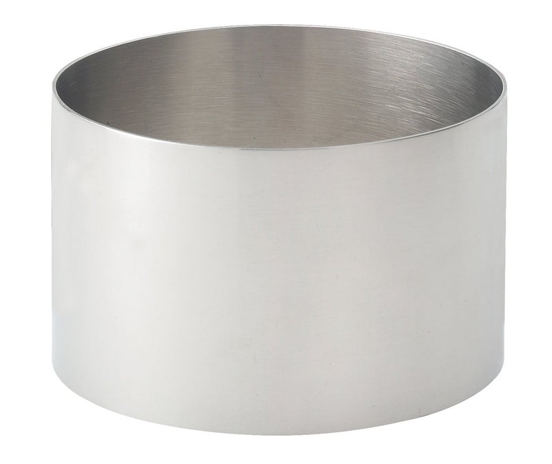 CutleryPro Food Plating Presentation Ring Cat Cora Approved 188 Stainless Steel 35 x 2Inch