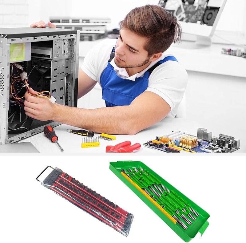 صينية منظم المقابس الثقيلة طراز 40 لدرج صندوق الأدوات مقاس 1/4 و3/8 و1/2 بوصة - Image 3