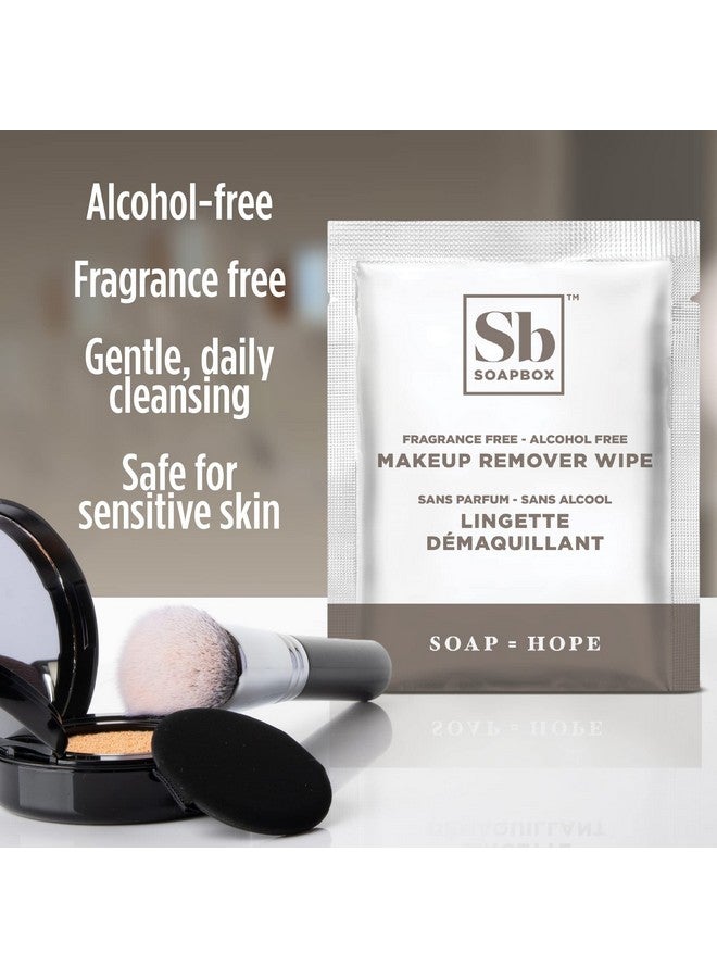 سوب بوكس مناديل إزالة المكياج الخالية من العطور من سوب بوكس - مناديل تنظيف لطيفة للوجه لإزالة مكياج العيون والأوساخ والزيوت، خالية من الكحول، 50 قطعة - Image 5
