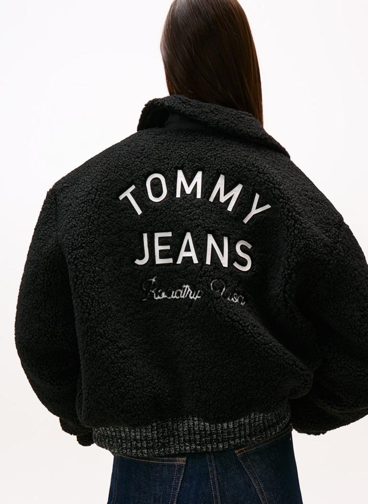 TOMMY JEANS Logo Bomber Jacket - Image 3