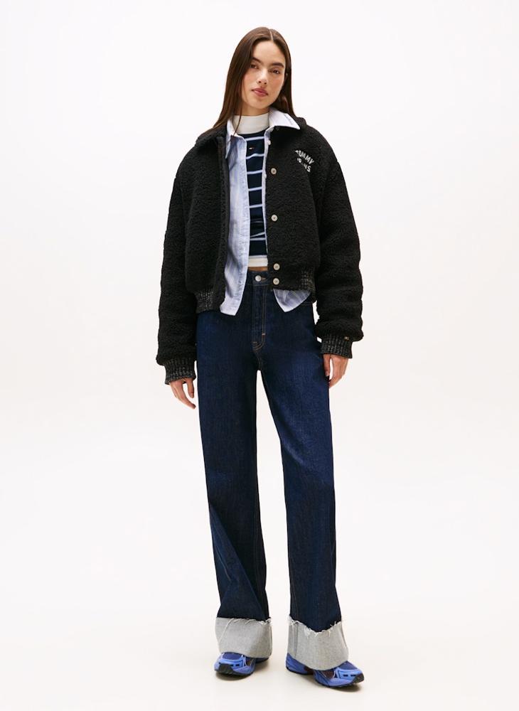 TOMMY JEANS Logo Bomber Jacket - Image 4