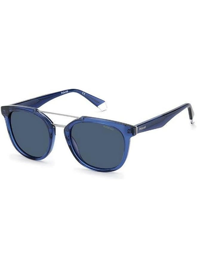 Polaroid Men's PLD 2113/S/X Sunglasses Blue 52