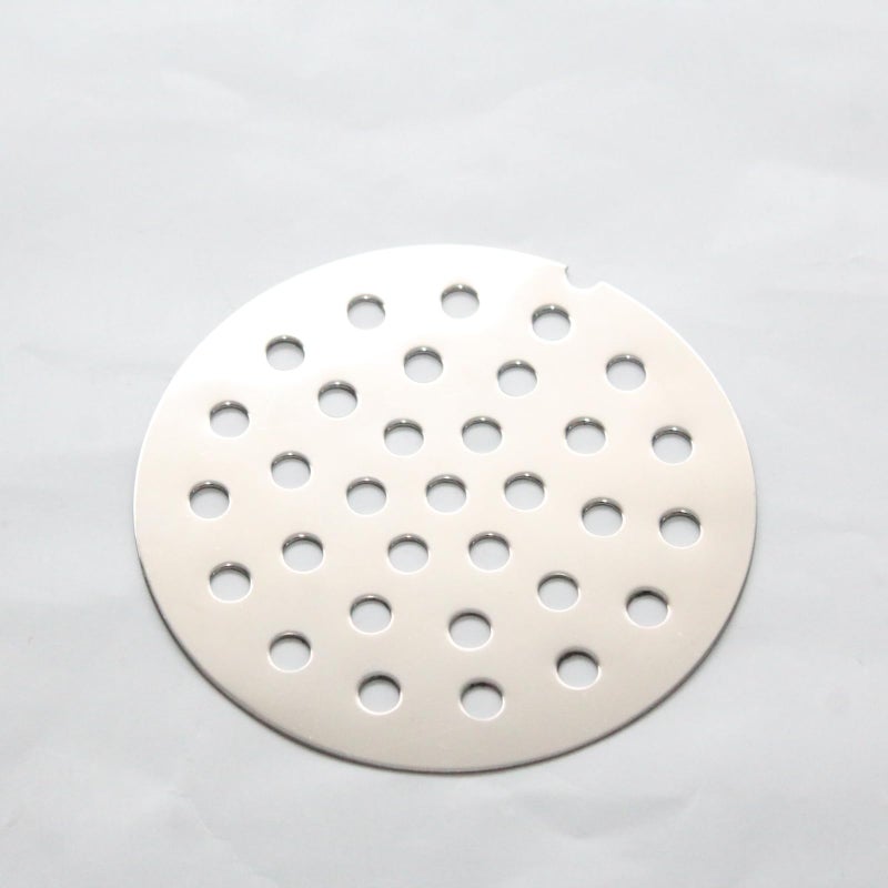 New Ware® 202 Stainless Steel Flat Round Locking Floor Jali, Drain Grating-Multi Hole Strainer for Bathroom-Kitchen - Image 2