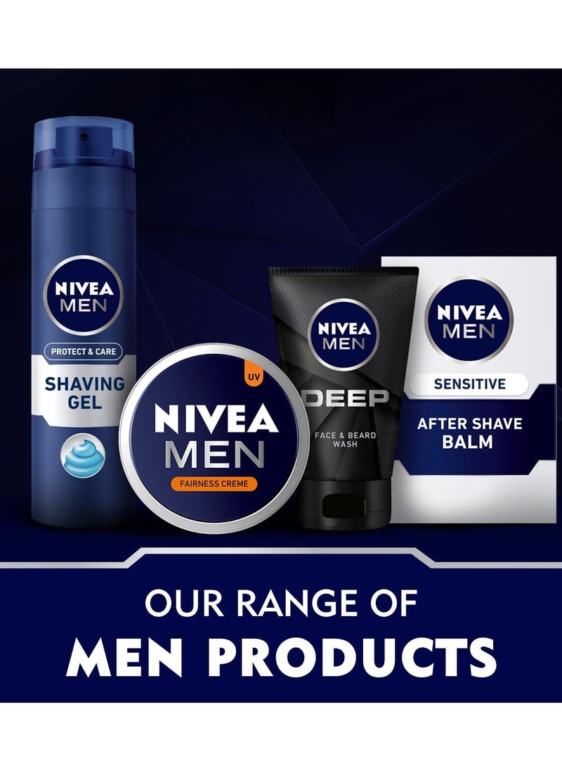 Nivea NIVEA MEN Face, Body & Hands Cream Moisturising, Tin 3x150ml  - Image 3