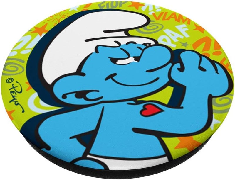 The Smurfs  PopSocket Grip and Stand for Phones and Tablets PopSockets PopGrip Swappable Grip for Phones  Tablets - Image 2