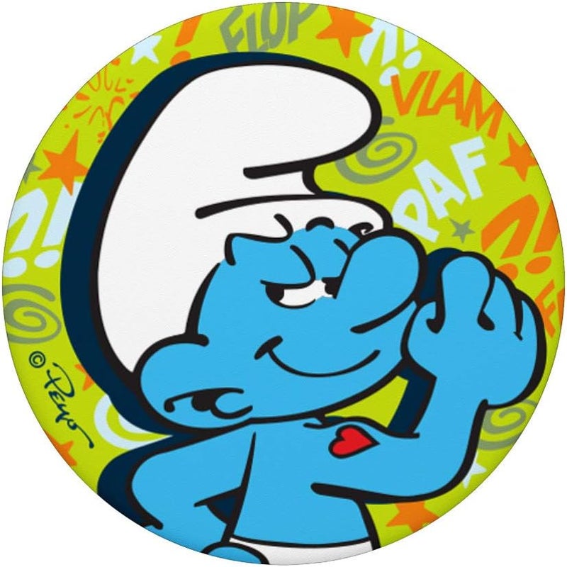 The Smurfs  PopSocket Grip and Stand for Phones and Tablets PopSockets PopGrip Swappable Grip for Phones  Tablets - Image 3