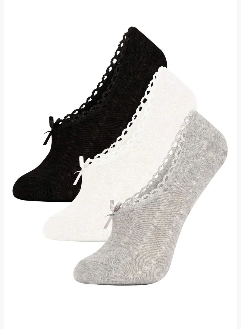 DeFacto 3 Pack Woman Low Cut Socks