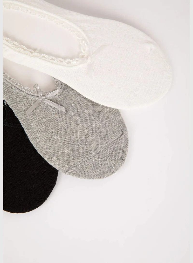 DeFacto 3 Pack Woman Low Cut Socks