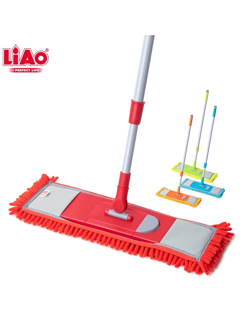 لياو LiAo Microfibre Flat Mop multicolour, 40 cm, A130064-M - Image 1