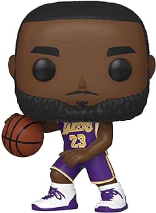 Funko POP! NBA: Lakers-Lebron LeBron James - Collectable Vinyl Figure - Gift Idea - Official Merchandise - Toys for Kids & Adults - Sports Fans - Model Figure for Collectors and Display