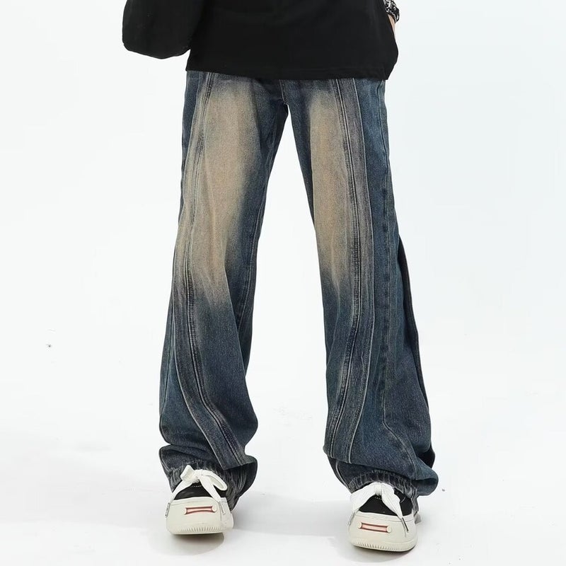 Unisex Casual Daily Denim Jeans - Image 2