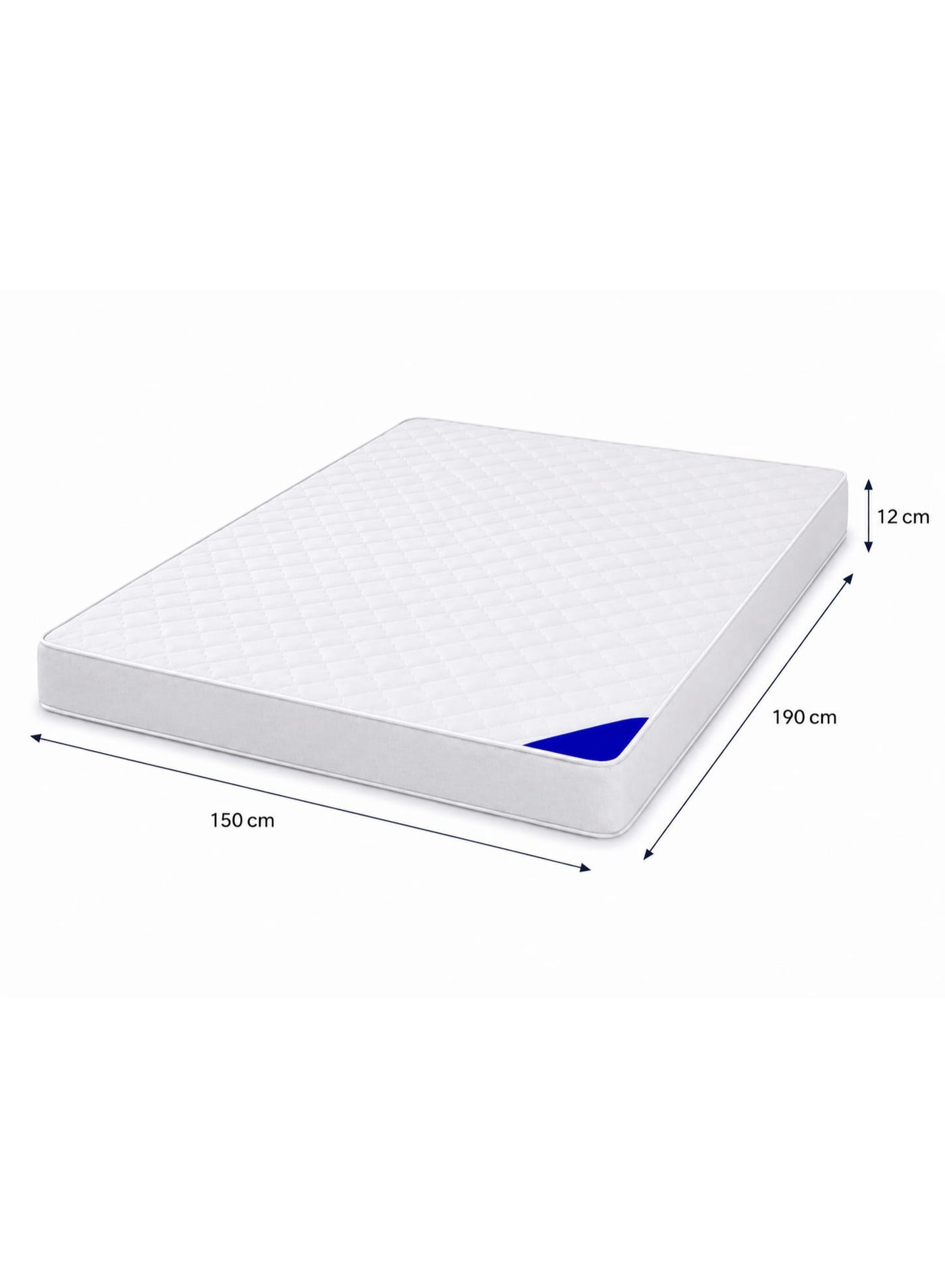 Maharat Al Bahar Brand New Premium 150X190CM Medical Mattress with Firm Support, Comfortable Foam Construction and Durable Design for Everyday Sleeping