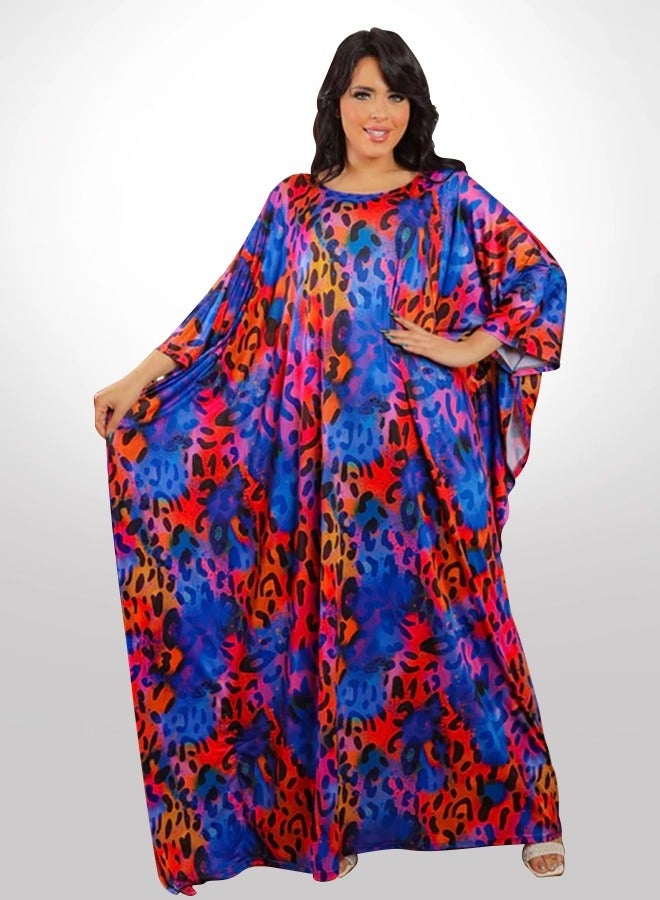 Zmurud Dubai Jersey Jalabiya- Printed  - Image 1