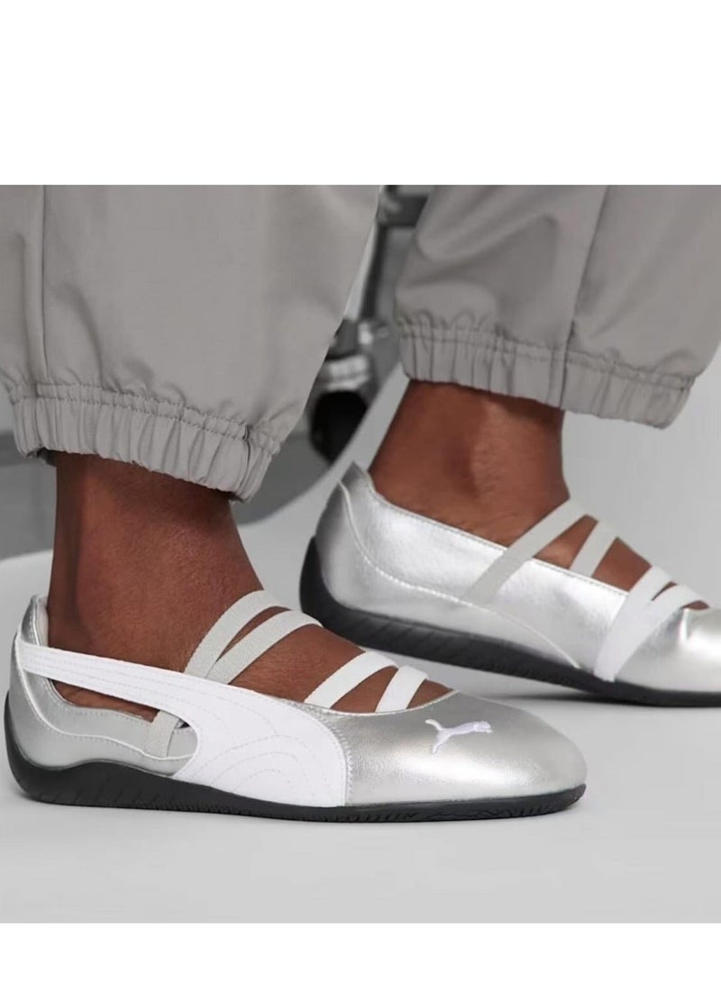 pumagolf حذاء Speedcat كاجوال نسائي فضي - Image 2