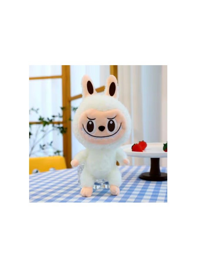 Labubu Doll - Big Monsters - Soft Stuffed Plush Teddy Bear Toy - Charming - Cheerful - Kids - Girls - Boys - Birthday Gift - White - Image 1