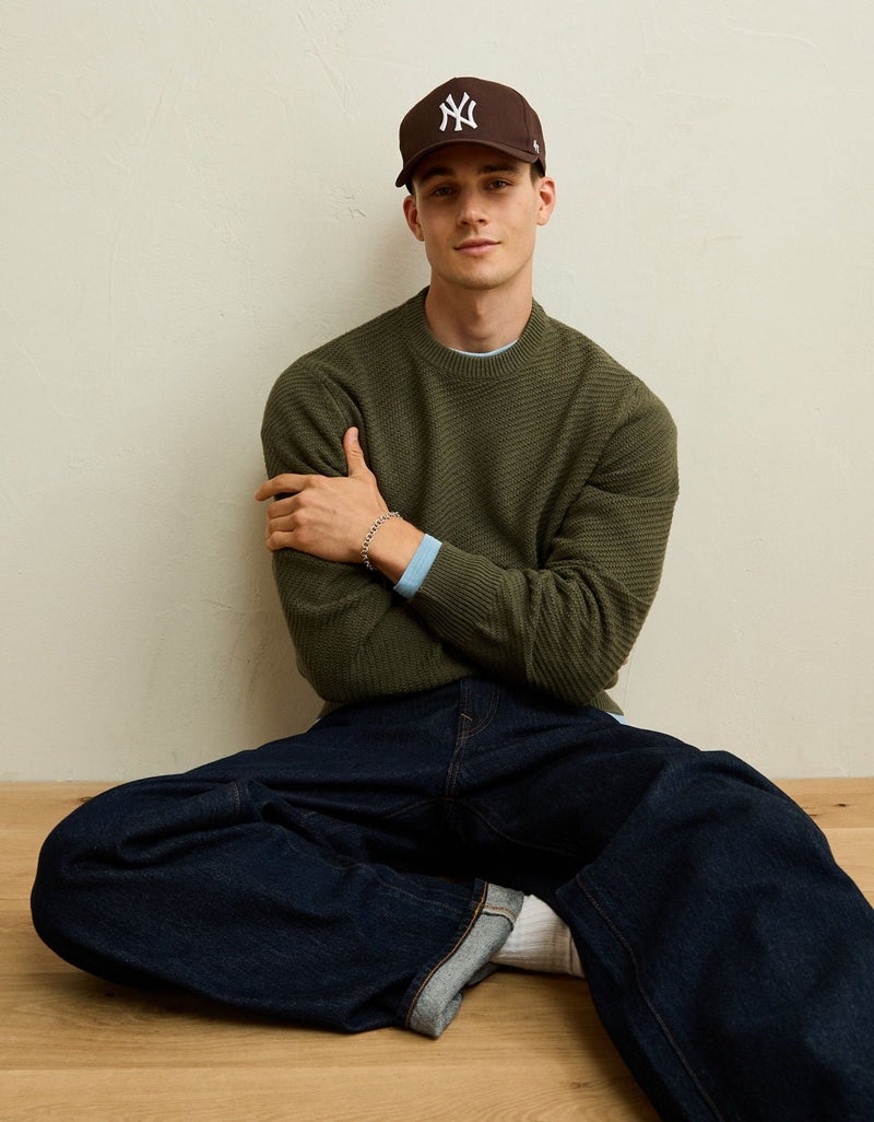 American Eagle AE Horizontal Stitch Sweater - Image 1