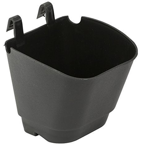 CAPPL 10 Pieces Black Vertical Garden Wall Hanging Pot, 12 Cm X 8 Centimeters - Image 2