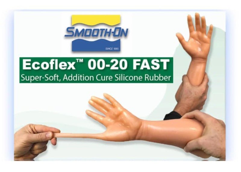 Smooth-On سلس-أون إيكوفليكس 00-20 مطاط سيليكون ناعم للغاية - وحدة باينت - Image 3