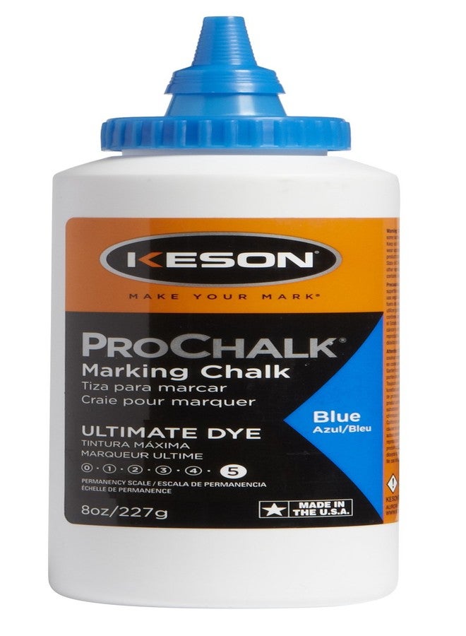Keson 5BD ProChalk Ultimate Chalk Dye, Blue, 5-Ounce - Image 1