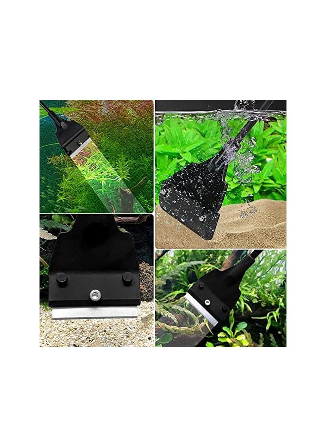 PROMASS promass Fish Tank Scraper for Glass, 21.65inch/55cm Algae Scraper for Glass Aquariums, Stainless Steel Cleaning Tool Kit with 5 Blades & Blade Safety Cover  - Image 5