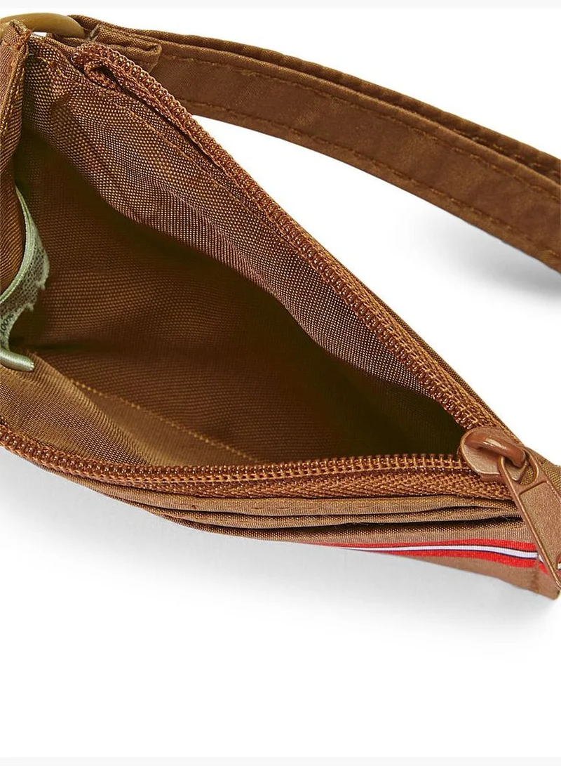 PINK Card Holder Keychain with Zip