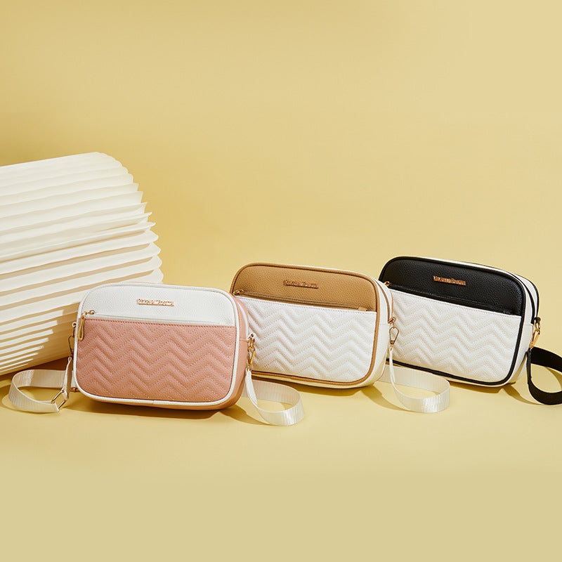 Ladies PU Small Square Shoulder Bag Crossbody 2025 - Image 1