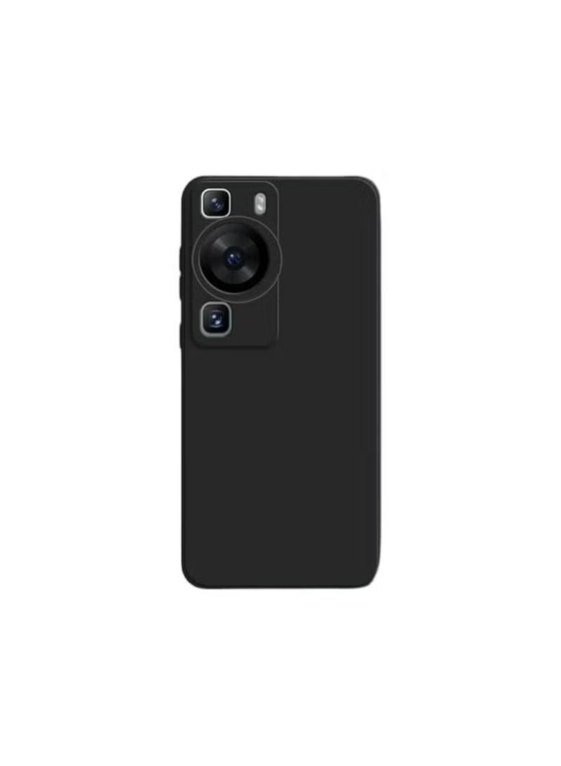 إيف غطاء حماية واقٍ من السيليكون مقاوم للصدمات ومضاد للخدش لهاتف هواوي P60 أسود