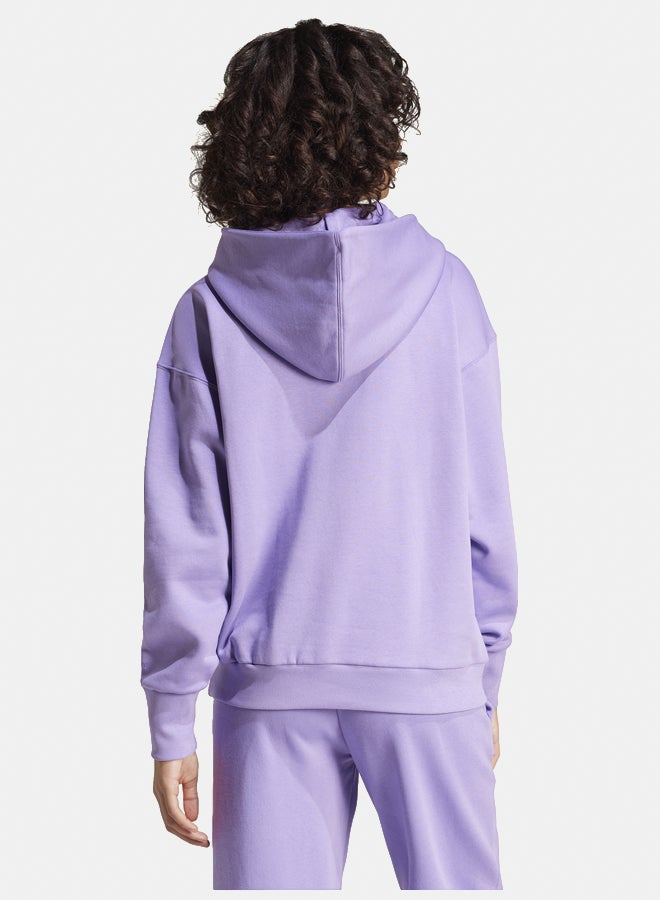 Adidas all szn fleece loose women's hooded sweatshirt - Image 4