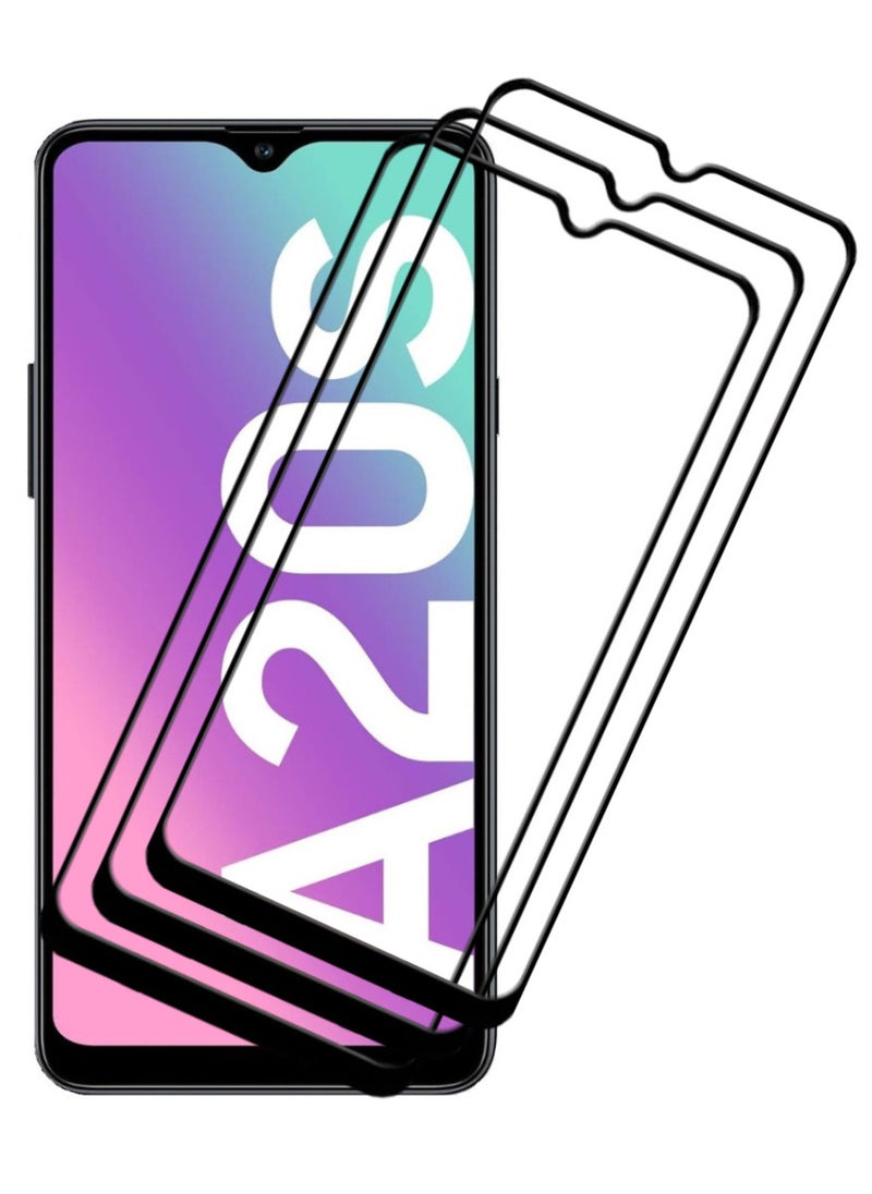 ACLIX 3 Pieces Antistatic ESD Dustproof Premium Quality High Definition Tempered Glass Screen Protector Designed For Samsung Galaxy A20s - Image 1