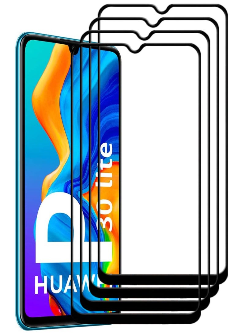 ACLIX 4 Pieces Antistatic ESD Dustproof Premium Quality High Definition Tempered Glass Screen Protector Designed For Huawei P30 lite - Image 1