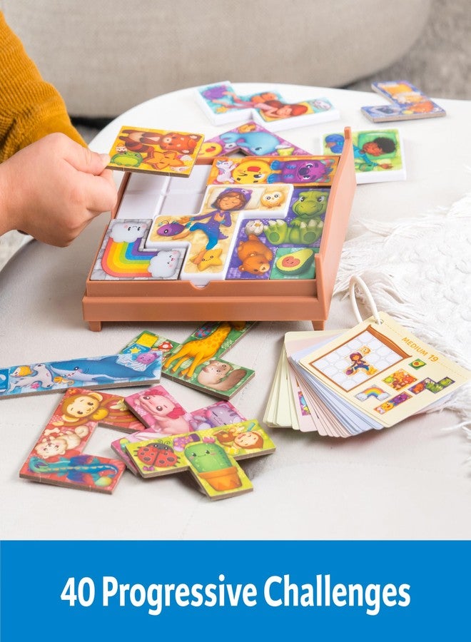 ThinkFun Stuffie Sleepover Logic Game: 40 Challenges for Kids 5+ - Image 2