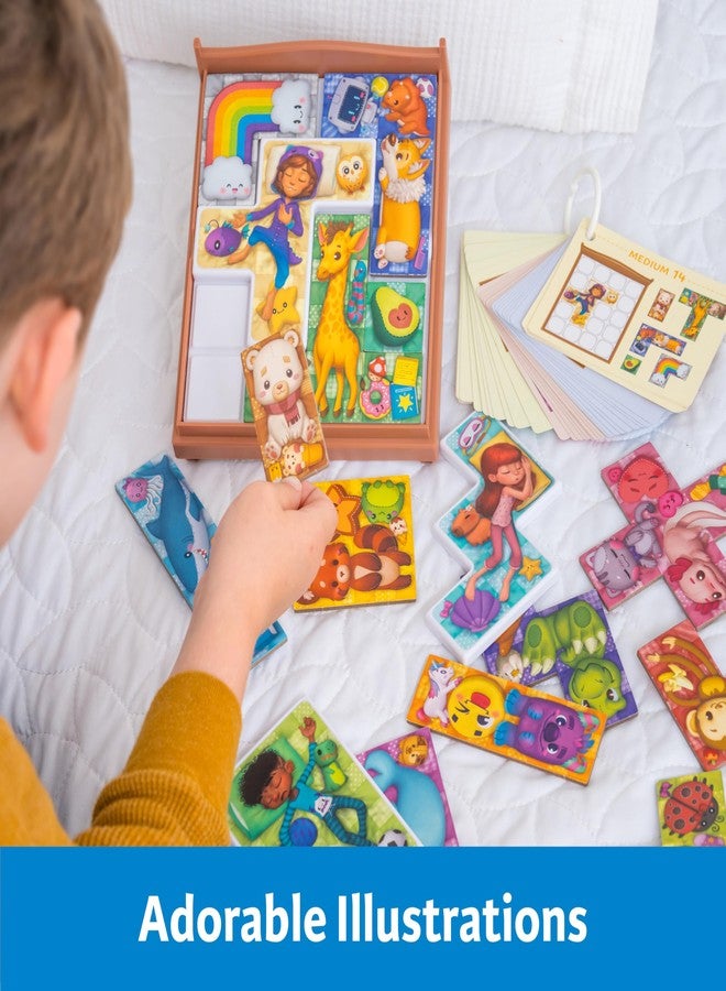 ThinkFun Stuffie Sleepover Logic Game: 40 Challenges for Kids 5+ - Image 5